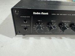 Realistic MPA-30 20 Watt PA Amplifier 32-2034 Radio Shack 120V 12V Tested Works