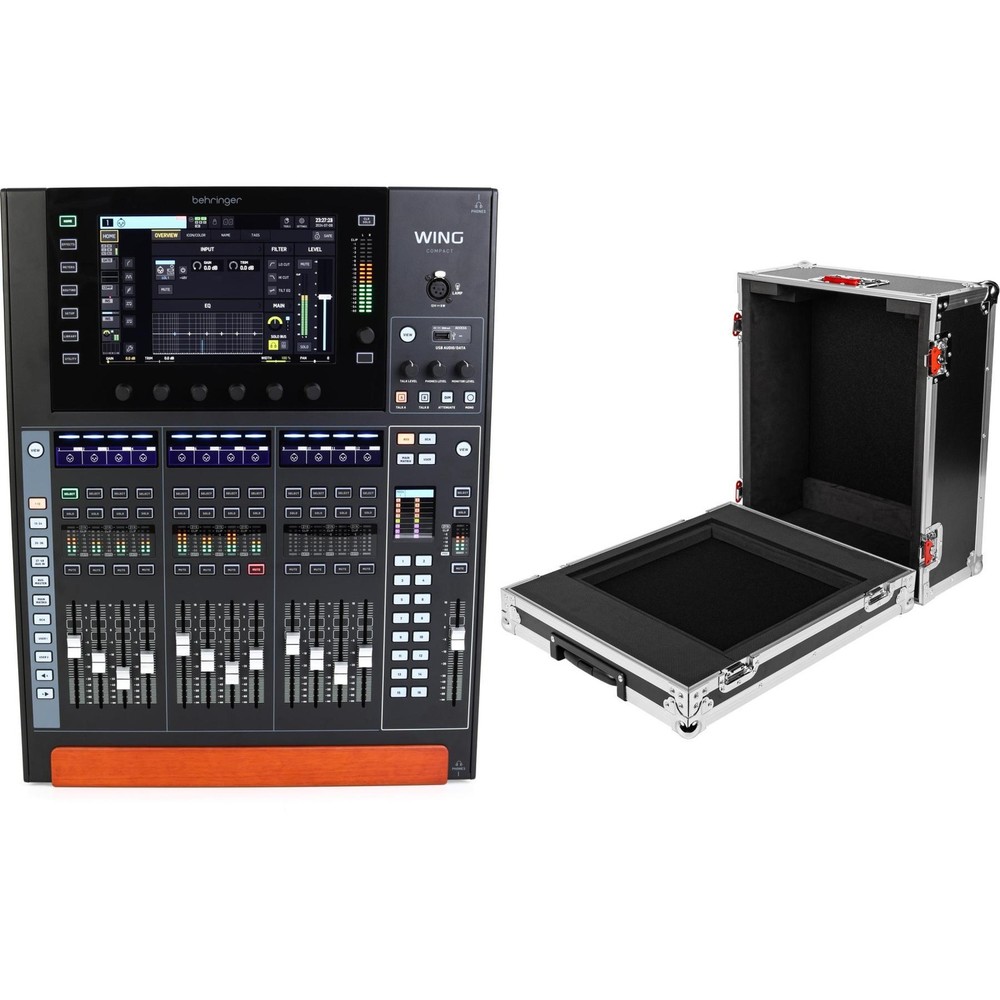 Behringer WING Compact 48-channel Digital Mixer with Flight Case