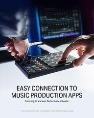 Donner DPD-16 STARRYPAD USB MIDI Keyboard Pad Beat Maker With Fader Drum Machine