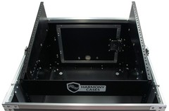 Harmony Case HCM6U DJ Pro Audio 10U Slant Top 8U Vertical Mixer Rack Case New