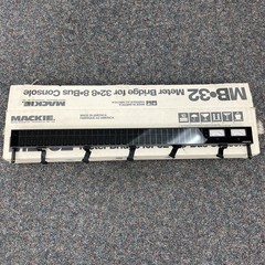 Genuine Mackie 32•8 32-Channel 8-Bus Meter Bridge for Mixer Console