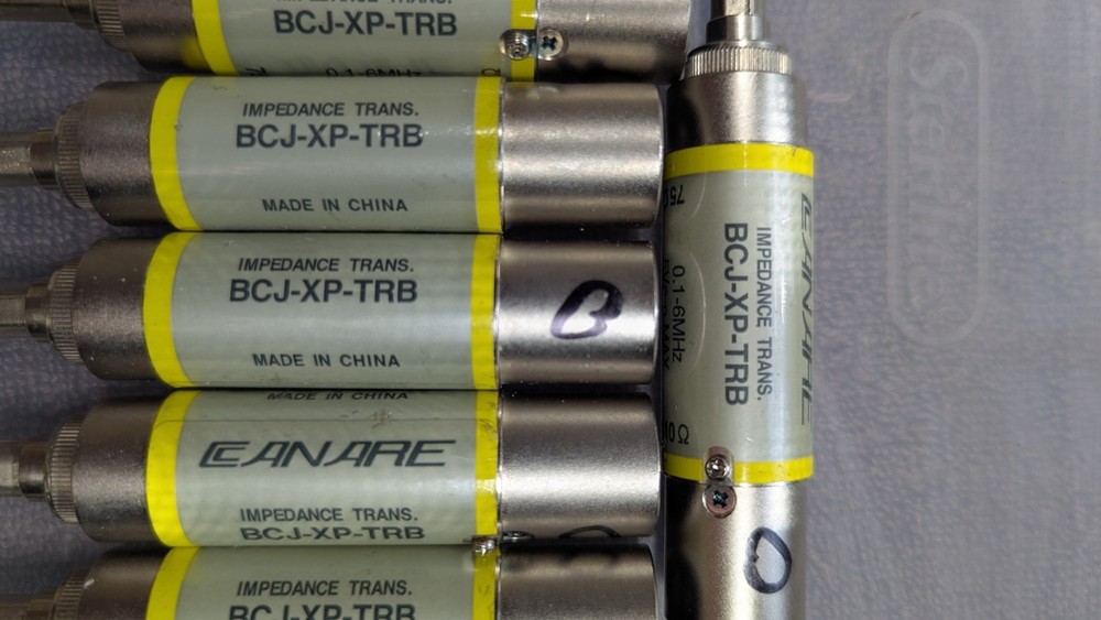 Canare BCJ-XJ-TRB x6 ,BCJ-XP-TRB x6 AES-EBU Digital Audio Adapter Lot of pcs.12