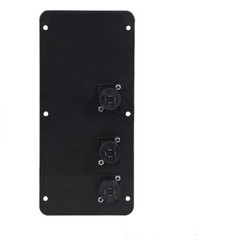 1 Piece AFT Metal Speaker Back Panel for Nexo PS15 W/3 NL4 Speakon Connectors