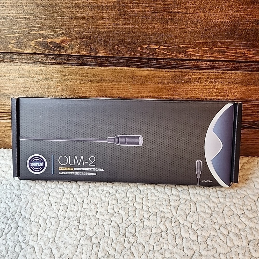 SONY UWP Lavalier Microphone Senal OLM-2S with 3.5mm Locking Connector BRAND NEW