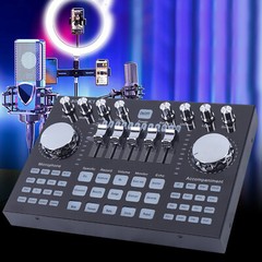 Digital Audio Mixer Network Live Sound Card K1 Audio Mixing Console for PC Phone