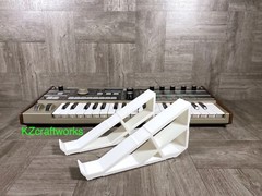30º Angle Stand for Korg microKORG Synthesizer – Color WHITE – US Seller