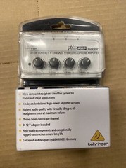 Behringer Microamp HA400 : Four Outputs, One Input, Perfect Working Condition A+