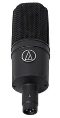 Audio Technica AT4033A Condenser Microphone+mount+Cover+Case+Headphones+Shield