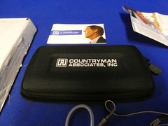 Countryman Associates E6i Omni EarSet Mic w/TA4F, Tan (New w/Original Box)