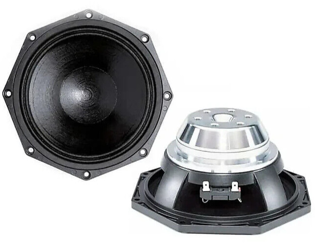 2x B&C 8NW51 8″ Neodymium Midbass/Midrange Speaker 400 Watts