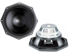 2x B&C 8NW51 8″ Neodymium Midbass/Midrange Speaker 400 Watts