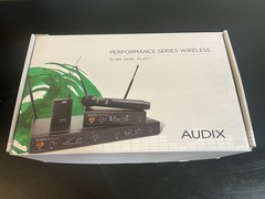 Audix AP62 BP 2-Channel Wireless Microphone System—Comes With 3 Earset Mics—NICE