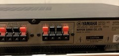 YAMAHA SR-50 Natural Sound Surround Processing Amplifier 25W Per Channel 8 Ohms