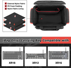 Mixer Carrying Bag Compatible with Behringer X-AIR Series