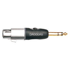D’Addario 1/4 Inch Male Balanced to XLR Female Adaptor – PW-P047AA