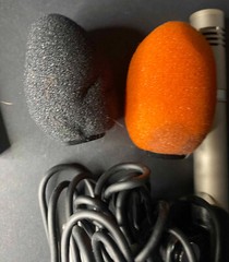 Akai Electret Condenser Microphone ACM-100 Skinny w/ Case