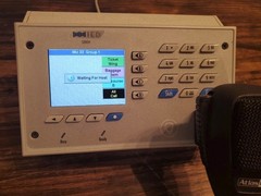 IED 528HFM Series IEDA528HDTE Microphone Station & Atlas IED 500HH Microphone