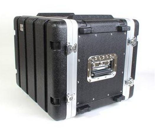 Rack Case 8U Space Medium 12 Inch Deep Shell Light Weight,DJ, Economical, Screws