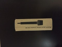 Sony ECM-18N Electret Condenser Microphone in Box