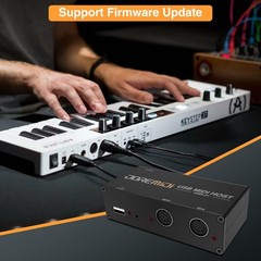 Upgraded USB Host MIDI Interface, 1-in and 1-out, High Speed USB to MIDI Conv…