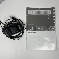 Behringer MiniFBQ FBQ800 Ultra Compact 9 Band Graphic Equalizer