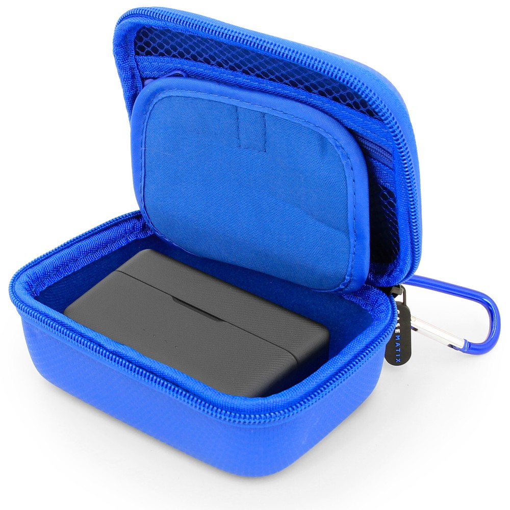CM Wireless Microphone Case Fits DJI Mic 2 – Lavalier Mic Case Only, Blue