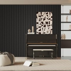 10 Pack Sound Proof Foam Panels for Walls 47.2″x23.6″ Large 10 Pack Black