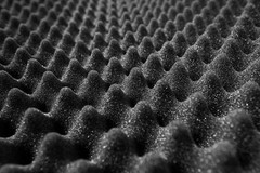 2-Pack Large Acoustic Soundproofing Foam Panel Egg Crate 4×6 ft (1 inch thick)