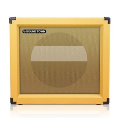 Sound Town 1 x 12″ Empty Open-back Guitar Speaker Cabinet (GUC112OBOR-EC)