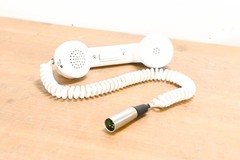 RTS HS-6A Telephone-Style Intercom Handset (White) CG011SH