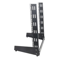 Sound Town 12U 2-Post Desktop Open-Frame Rack, Audio, Network Devices ST2PF-12LW