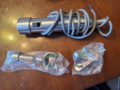 Fentone Slim Lined Crystal Microphone CM-195NH Japan