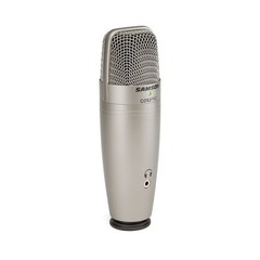Samson C01U Pro – USB Studio Condenser Microphone 2.70 Microphone, Silver