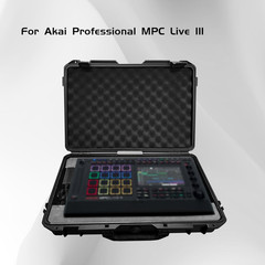 Professional Hard Case for Akai MPC Live III with Custom Foam and Handle