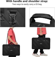Lightweight Hard Storage Case for Pioneer DDJ-SR/SR2 with Stylish Argyle Pattern