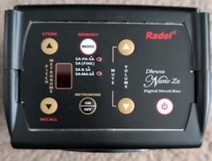Radel Electronic Shruti Box Musical Instrument W/Case