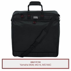 Gator Cases Mixer Bag fits Yamaha MD8, MG16, MG166C Mixers