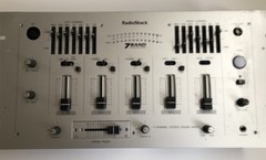 Radio Shack DJ7 Band Equalizer 3 Channel Stereo Sound Mixer Cat No. 32-2057