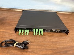 QSC Q-SYS I/O Frame +(2)CIML4 Input Cards + (1) col4 Cards WORKING CONDITION