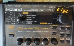 Roland GR-20 Guitar Synthesizer Floor Unit, 469 Presets Works A+, P/S Incl