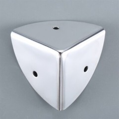 4Pcs Corner Protector Metal Silver 38MM for Tool Box Luggage Corner Guard Bumper