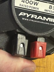 PYRAMID Tweeter Driver TWD60X NOS 400 Watt 8 Ohm 20oz Magnet Screw On