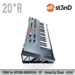 STAND for ARTURIA MINIFREAK – 20° Rised 20mm 3Dprinted- 100%Buyers Satisfaction