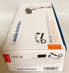 Audio-Technica PRO35 Cardioid Condenser Mic for Sax Brass Drums w/ Clip