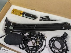 New Open Box ZINGYOU Condenser Microphone Bundle, BM-800 Mic Set (301)