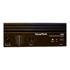 SOUNDTECH A600 STEREO POWER AMPLIFIER A-600 AMP