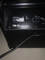 Roland PM-10 V-Drum Speaker System /Speaker Amp Amplifier. VGC