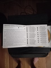 Grand Gold Piano Gino Vanelli sample CD ultra rare 1990’s Rolling Stones