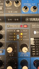 Yamaha MG06X Channel Mixer with Effects