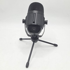 Unbranded Desktop USB Microphone Black Tripod Stand Retro Gaming Podcast Mic